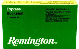 Remington Ammunition 12SB00 Express Magnum 12GA 2.75" Buckshot 12 Pellets 00 Buck - 5sh Box