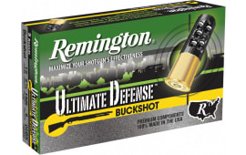 Remington Ammunition 12B009HD Ultimate Defense 12GA 2.75" Buckshot 9 Pellets 00 Buck - 5sh Box