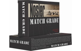 Nosler 51054 Match Grade 9mm+P Jacketed Hollow Point 124 GR - 50rd Box