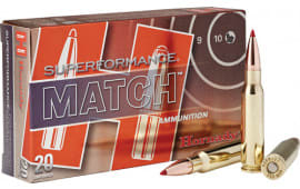 Hornady 80963 Superformance Match 308 Win/7.62 NATO 168 GR ELD-Match - 20rd Box