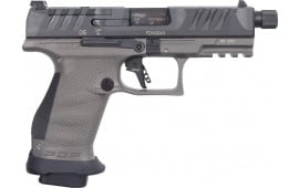 Walther PDP Pro SD Compact Optic Ready Semi-Automatic 9x19mm Pistol, 18+1 Capacity - Black/Tungsten Grey - 2876574