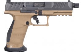 Walther PDP Pro Optic Ready Semi-Automatic 9x19mm Pistol, 18+1 Capacity - Black/FDE - 2876582