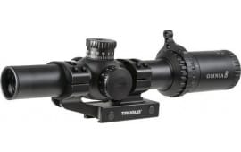 TruGlo TG-8518TLR Omnia  Black Anodized 1-8x24mm 30mm Tube Illuminated APTR Reticle