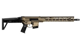 CMMG Dissent Mk4 Semi-Automatic .22 ARC Rifle, 16.1" Barrel, (2) 10 Round Magazines - Coyote Tan Cerakote - 28A490F-CT