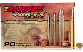 Barnes 21575 VOR-TX 338 Winchester Mag 210 GR Tipped TSX Boat Tail - 20rd Box