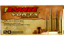 Barnes Bullets 31190 VOR-TX .223/5.56 NATO 62 GR TSX Boat Tail - 20rd Box