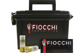 Fiocchi 12FLE00B 12GA LE 00BK 80rd Plano Box 2.75" 9 Pellets Nickel Plated - 80sh Case