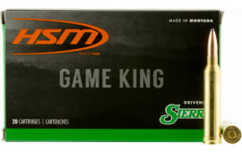 Hunting Shack 7MMMAG23N Game King 7mm Rem Mag 175 gr Sierra GameKing Spitzer Boat-Tail - 20rd Box