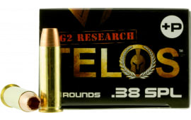 G2 Research Telos 38 SPL+ Telos 38 Special 105 GR Copper Hollow Point Fracturing - 20rd Box