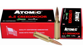 Atomic 00404 Match 6.5 Creedmoor 142 GR Match HP - 20rd Box
