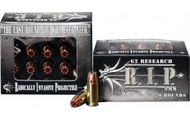G2 Research RIP 9mm R.I.P 9mm Luger 92 GR Hollow Point - 20rd Box