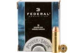 Federal C44B Standard 44 Rem Mag Jacketed Hollow Point 180 GR - 20rd Box