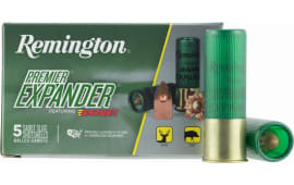 Remington Ammunition PRX12 Premier 12GA 2.75" 437 GR Sabot Slug Shot - 5sh Box