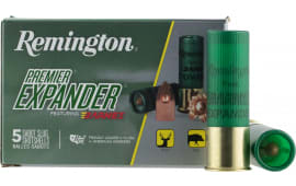 Remington Ammunition PRX12M Premier 12GA 3" 437 GR Sabot Slug Shot - 5sh Box