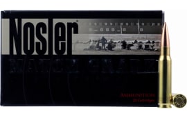 Nosler 60132 Match Grade RDF 308 Winchester/7.62 NATO 175 GR Hollow Point Boat Tail - 20rd Box