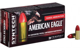 Federal AE9SJ2 American Eagle Syntech 9mm Luger 124 GR Total Synthetic Jacket (TSJ) - 50rd Box