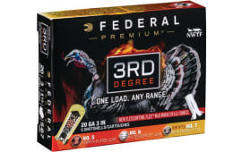 Federal PTDX258567 3rd Degree Turkey 20GA 3" 1-7/16oz 5,6,7 Shot - 5sh Box