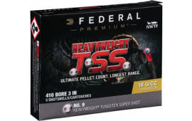 Federal PTSS419F9 Heavyweight TSS 410GA 3" 13/16oz #9 Shot - 5sh Box