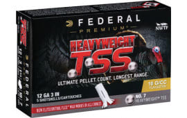 Federal PTSSX193F7 Heavyweight TSS 12GA 3" 1-3/4oz #7 Shot - 5sh Box