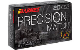Barnes 30728 Precision Match 338 Lapua Mag 300 GR OTM - 20rd Box
