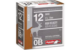 Aguila 1C1200BA Field High Velocity 12GA 2.75" 1oz 0 Buck - 25sh Box