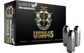 Liberty LA-CD-45-013 Civil Defense 45 ACP +P 78 GR LF Fragmenting HP 20 Bx - 20rd Box
