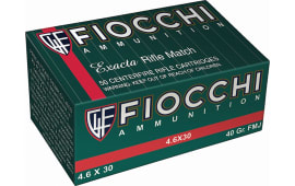 Fiocchi 46EXA Training Dynamics 4.6x30mm H&K 40 gr Full Metal Jacket (FMJ) - 50rd Box