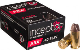 Inceptor 40ARXBRSW88 Preferred Defense 40 Smith & Wesson (S&W) 88 GR ARX - 20rd Box