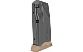 Sig Sauer MAG365910XCOY OEM  Black with Coyote Floor Plate  Detachable with Finger Extension 10rd for 9mm Luger Sig P365 Micro Compact