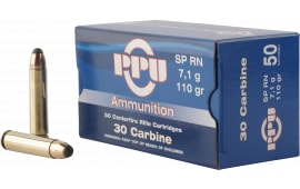 PPU PP30S Standard Rifle 30 Carbine 110 GR Soft Point - 50rd Box