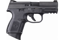 FN FNS-9C Compact DA 3.6" 17+1 w/ Night Sights - Law Enforcement Trade In, 3 Mags - Polymer Frame - Very Good to Excellent Condition