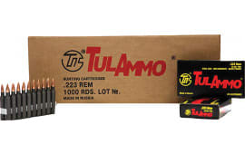 Tulammo TA223675 Centerfire Rifle .223/5.56 NATO 75 GR Hollow Point - 20rd Box