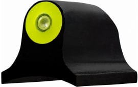 XS Sights SG20053Y Big Dot Front Sight Ember with Yellow Outline Tritium Black for Remington with Plain Barrel
