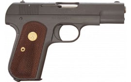 Colt by US Armament 1903B 1903 Hammerless Single 3.75" 8+1 Walnut Grip Blued