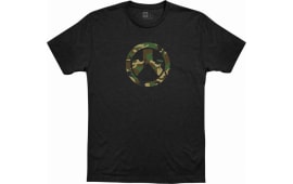 Magpul MAG1172-001-S Wdland Camo Icon Shirt Black