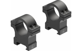 Leupold 180945 Open Range Cross-Slot Scope Ring Set High 1" Tube Matte Black Aluminum