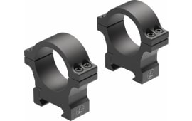 Leupold 180947 Open Range Cross-Slot Scope Ring Set Medium 30mm Tube Matte Black Aluminum