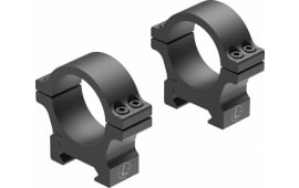 Leupold 180946 Open Range Cross-Slot Scope Ring Set Low 30mm Tube Matte Black Aluminum