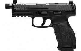 HK 81000625 VP9 Tactical Optic Ready 9mm Luger 4.70" TB 17+1 (3) Black Black Steel Slide Black Polymer Grip Night Sights