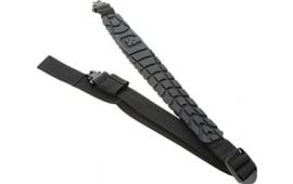 Caldwell 1131995 Max Grip Slim Sling with Black Finish, 20"-41" OAL, 1.50" W & Adjustable Design for Rifles