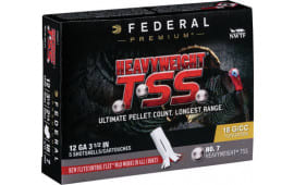 Federal PTSSX191F7 Heavyweight TSS 12GA 3.5" 2-1/4oz #7 Shot - 5rd Box
