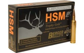 Hunting Shack 65CREEDMOOR1 Trophy Gold 6.5 Creedmoor 140 GR Hunting Very Low Drag - 20rd Box