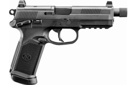 FN 66100865 FNX Tactical 45 ACP  5.30" Threaded Barrel 10+1 , Matte Black , Manual Safety , Night Sights , Includes Viper Red Dot