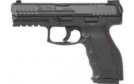 HK 81000263 VP9  9mm Luger 4.09" 10+1 (2) Black Black Steel Slide Black Interchangeable Backstrap Grip (Push Button)