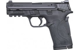 Smith & Wesson 11663 M&P 380 Shield EZ Double 3.675" 8+1 Black Polymer Grip/Frame Grip Black Armornite Stainless Steel