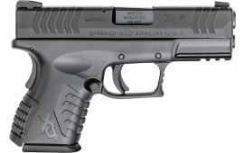 Springfield Armory XDM93845CBHC XD(M) Compact Double 3.8" 9+1/13+1 Grip Extension Black