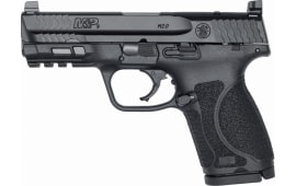 Smith & Wesson 13143 M&P 9 M2.0 Compact 4" 15+1 Optic Ready Black Armornite Stainless Steel Slide Black Polymer Grip No Manual Safety