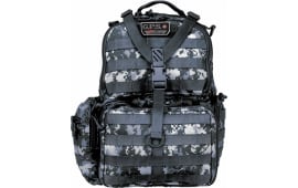 Tactical Range Backpack Holds 3 Handguns - Gray D - GPS-T1612BPG