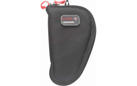 GPS Bags GPS855CPCB Contoured Discreet Case with Lockable Zippers & Black Finish for Compact & Subcompact 3" Barrel or Less