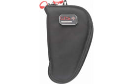 GPS Bags GPS1006CPCB Contoured Discreet Case with Lockable Zippers & Black Finish for Semi-Auto with 5" Barrel or Less